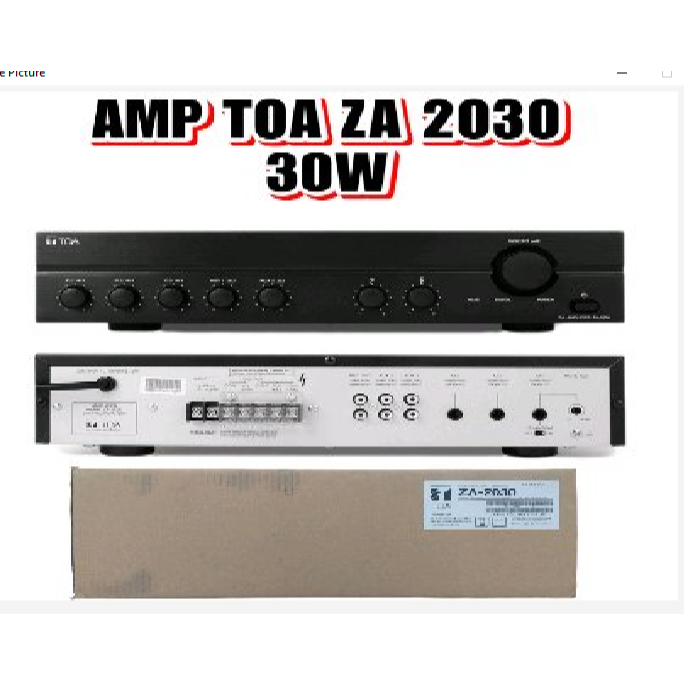 AMPLI TOA ZA 2030  30 WATT