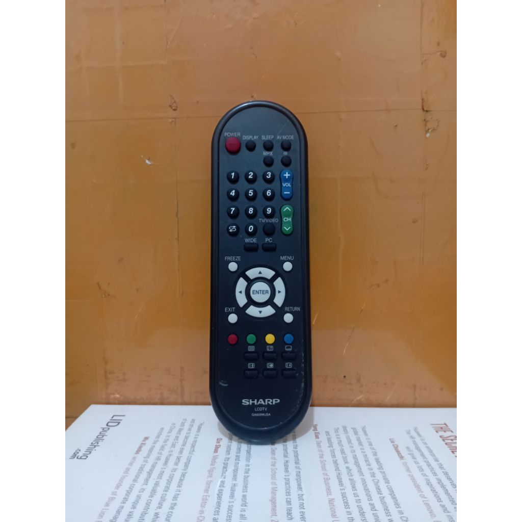 REMOTE TV SHARP SERI GA609WJSA ORIGINAL