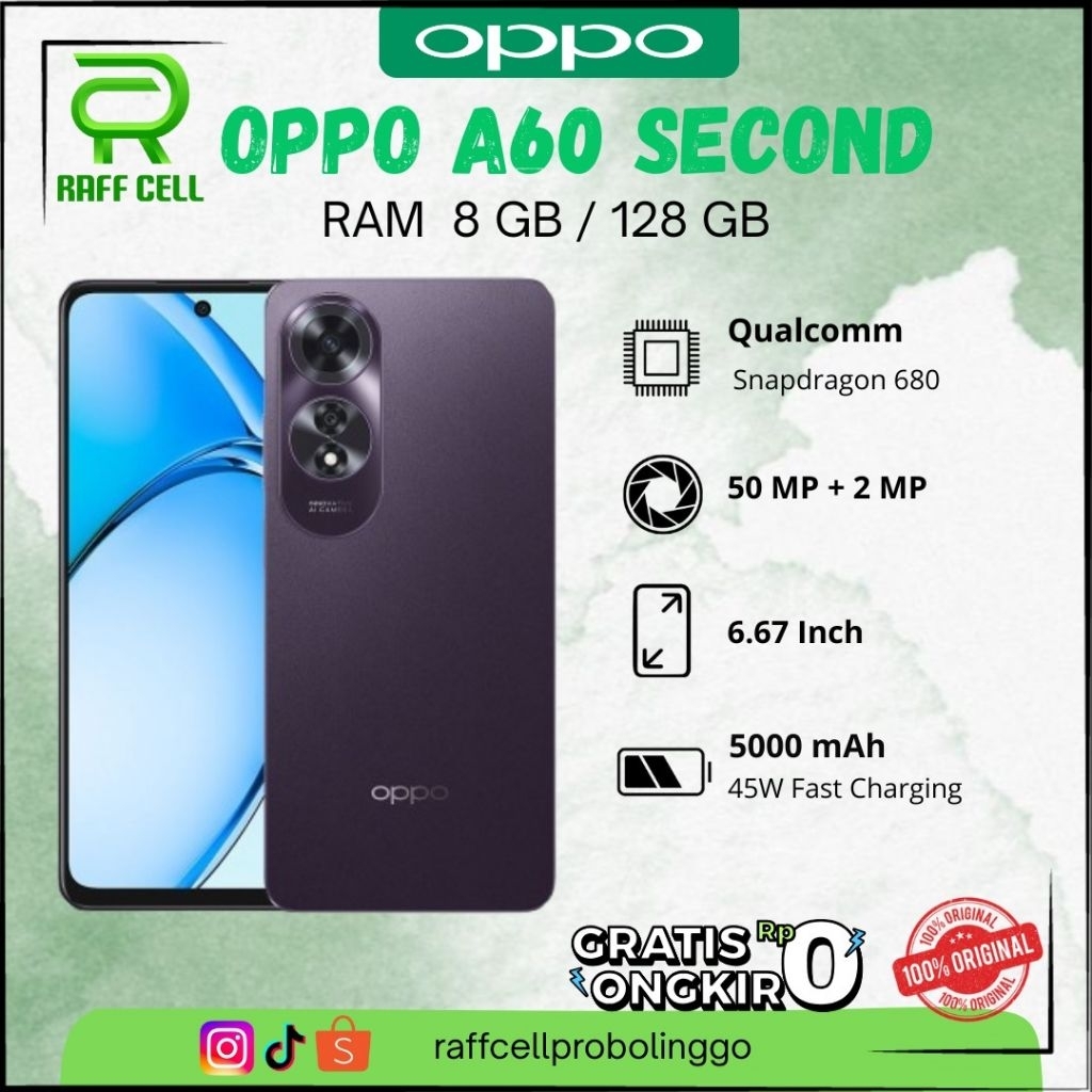 OPPO A60 SECOND