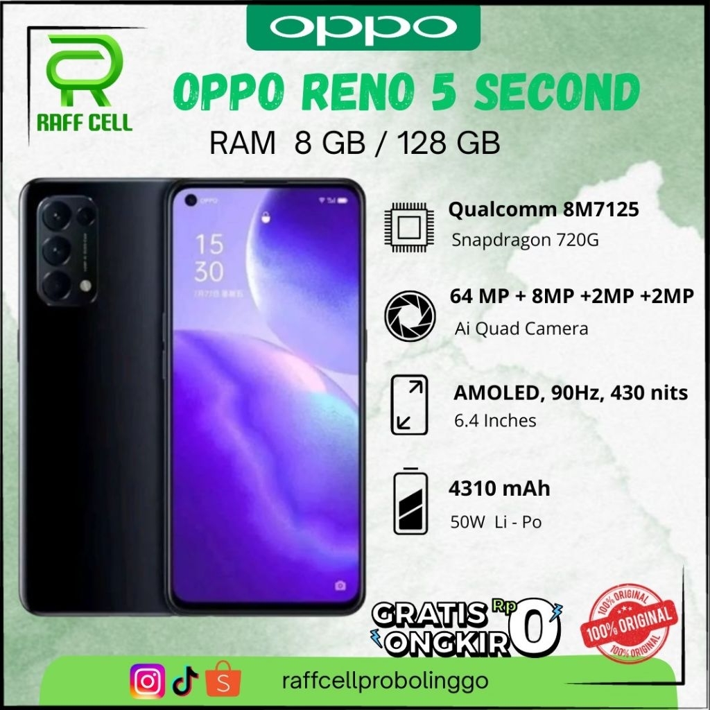 OPPO RENO 5 SECOND