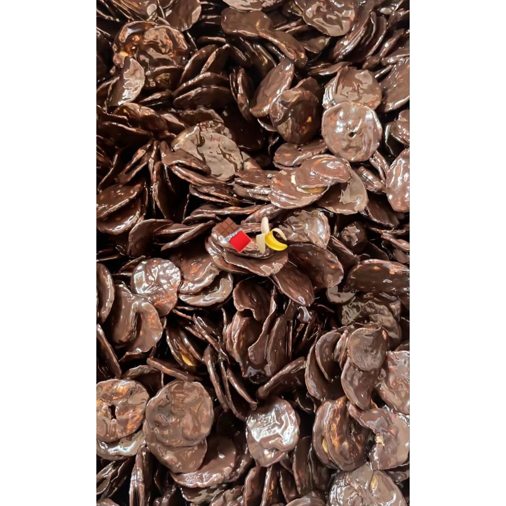 

kripik pisang coklat lumer uwendul