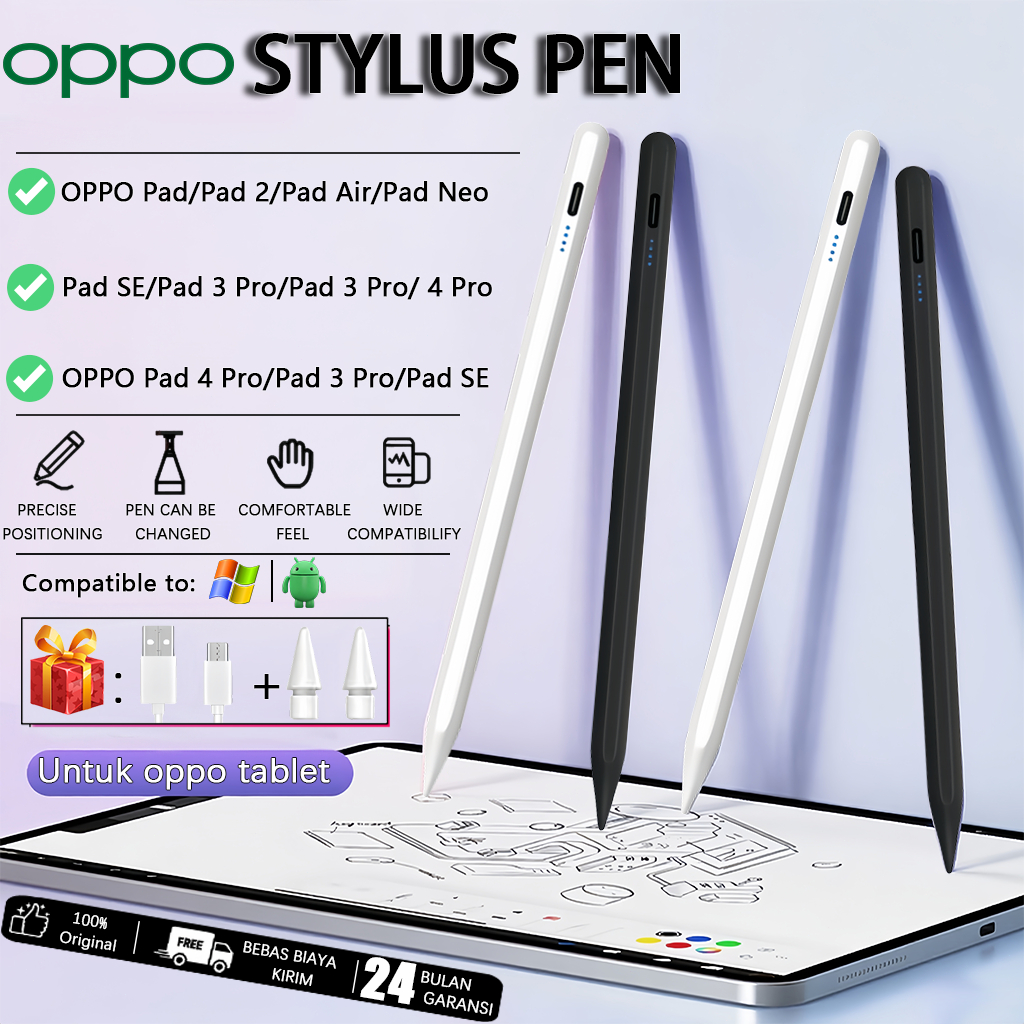 [COD 100% ori Garansi 24 Bulan]Stylus Pen For OPPO Pad/OPPO Pad Air/OPPO Pad 2/OPPO Pad Neo Stylus p