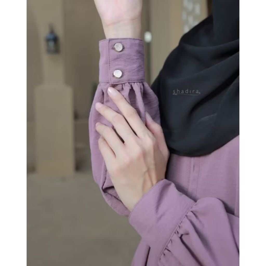 Abella Dress By Shadira, gamis syar'i, gamis Crinkle, gamis mayung, seragam gamis, gamis shadira