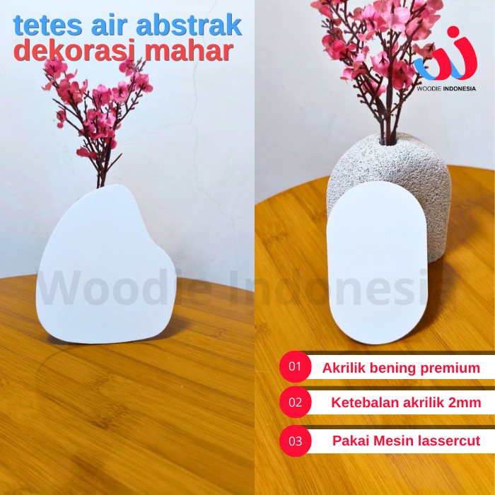 

Papan Nama Akrilik Tetes Air dan Kapsul Kosongan