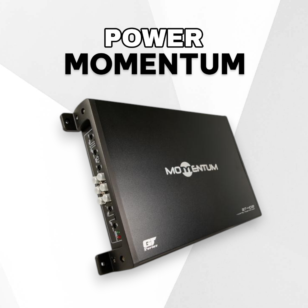 Power Amplifier 4 Channel Momentum GT-4012. Power 4 Channel Audio Mobil
