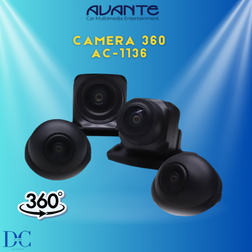 Camera Mundur Mobil - Kamera Avante 360 AC-1136 - Kamera Mundur - Kamera Mobil - Plug N Play - 100% 