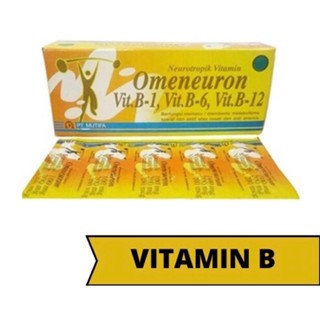 Omeneuron strip Isi 10 Tablet Vitamin B1, B6, B12