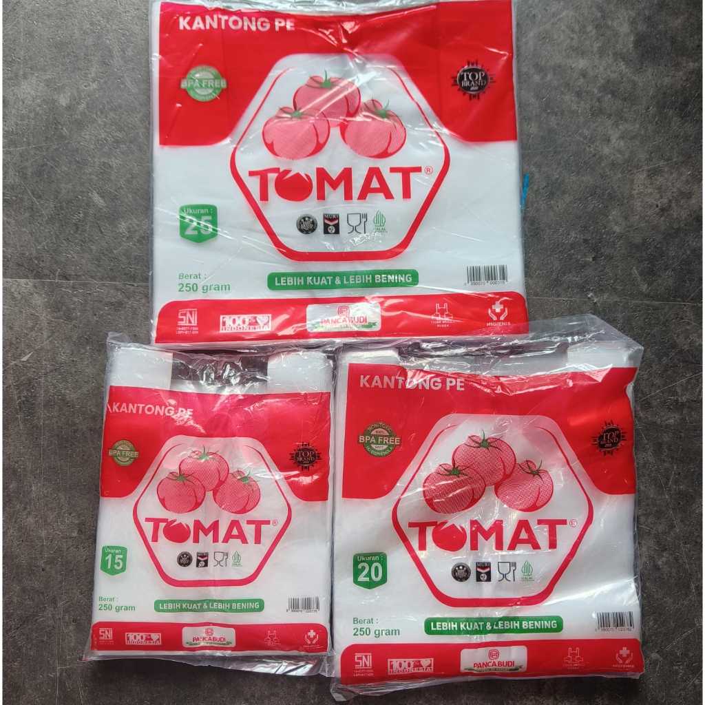 Plastik Kresek HD PEX Tomat / Kantong Belanja PE Tomat / Plastik PE Tomat /Sealer Tomat/Tomat Sealer