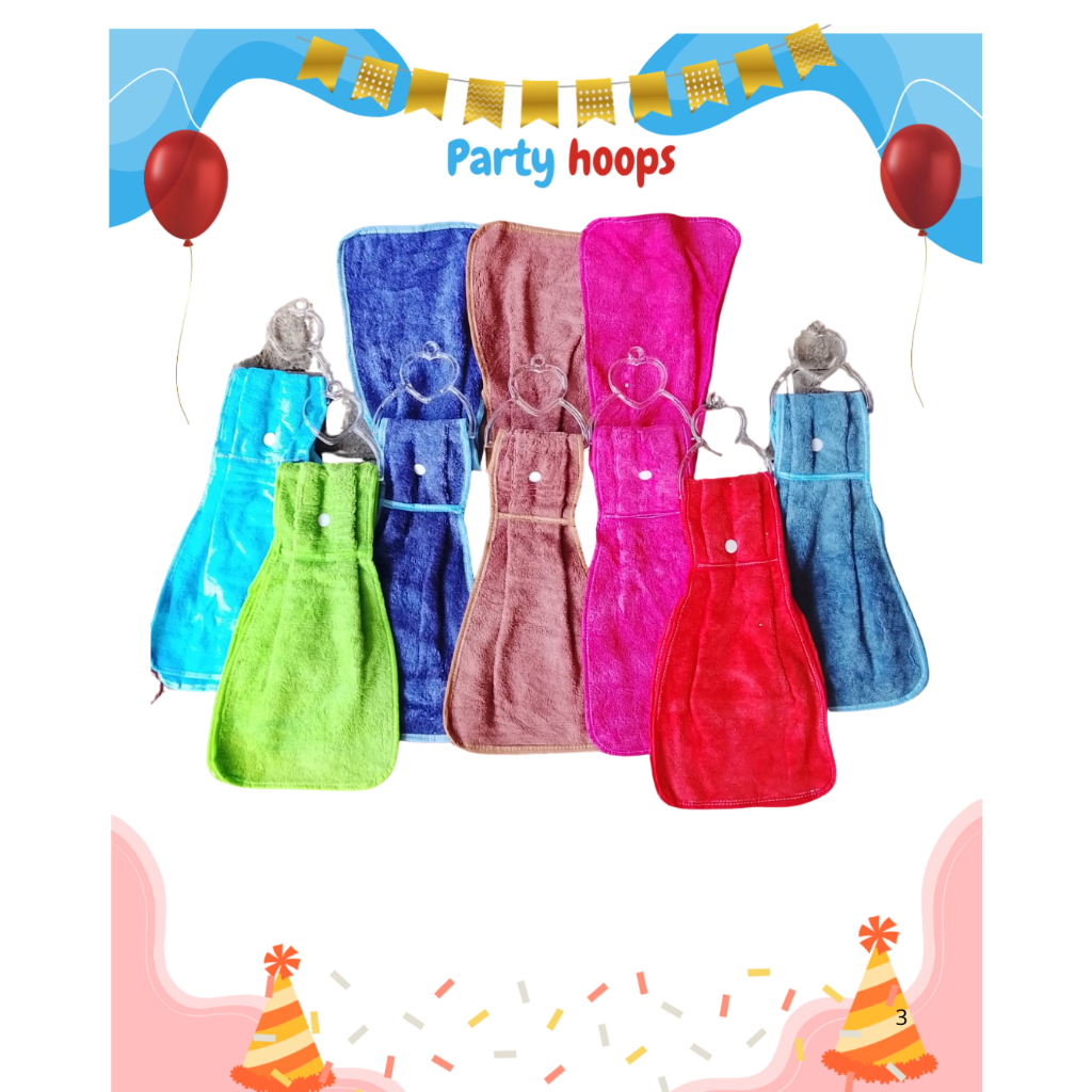 Home Lap Tangan Ring Handuk Serbet Tangan Gantung Lap Handuk Tebal Gantungan Plastik