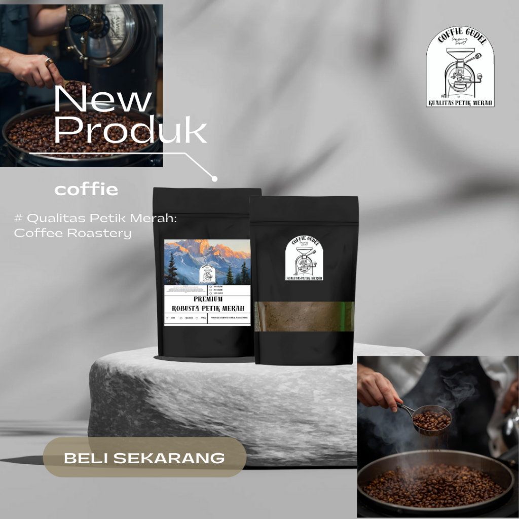 

ROBUSTA PETIK MERAH LAMPUNG (BUBUK KASAR)