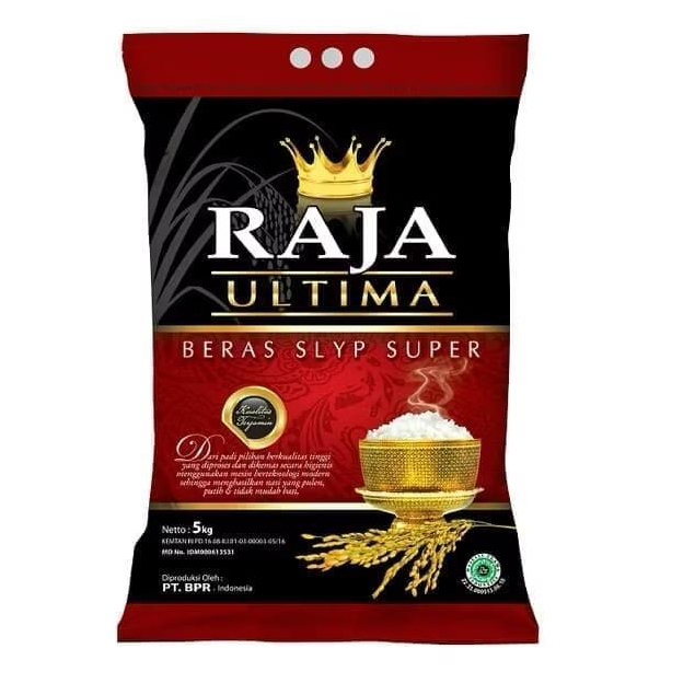 Raja Ultima Beras Slyp Super 5Kg / Beras Raja Ultima 5Kg
