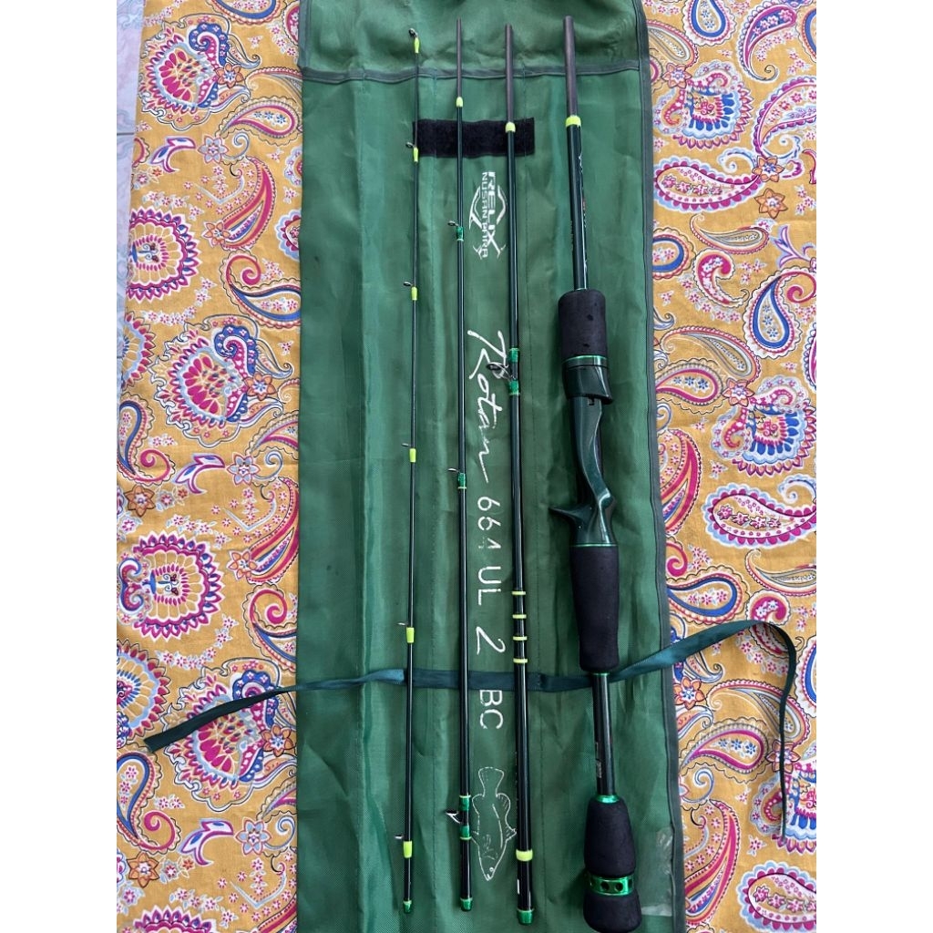 joran travel rod relix rotan 2-6lb