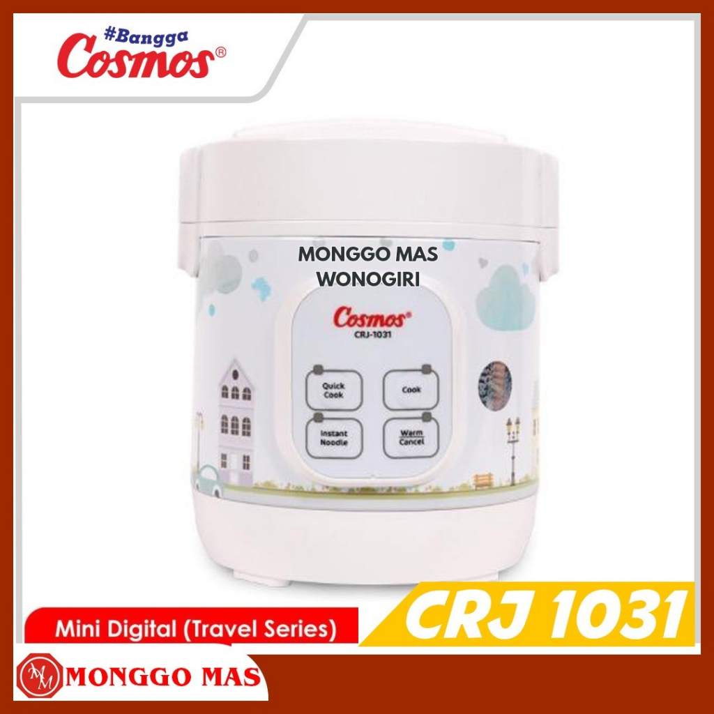 MAGIC COM RICE COOKER DIGITAL COSMOS CRJ 1031