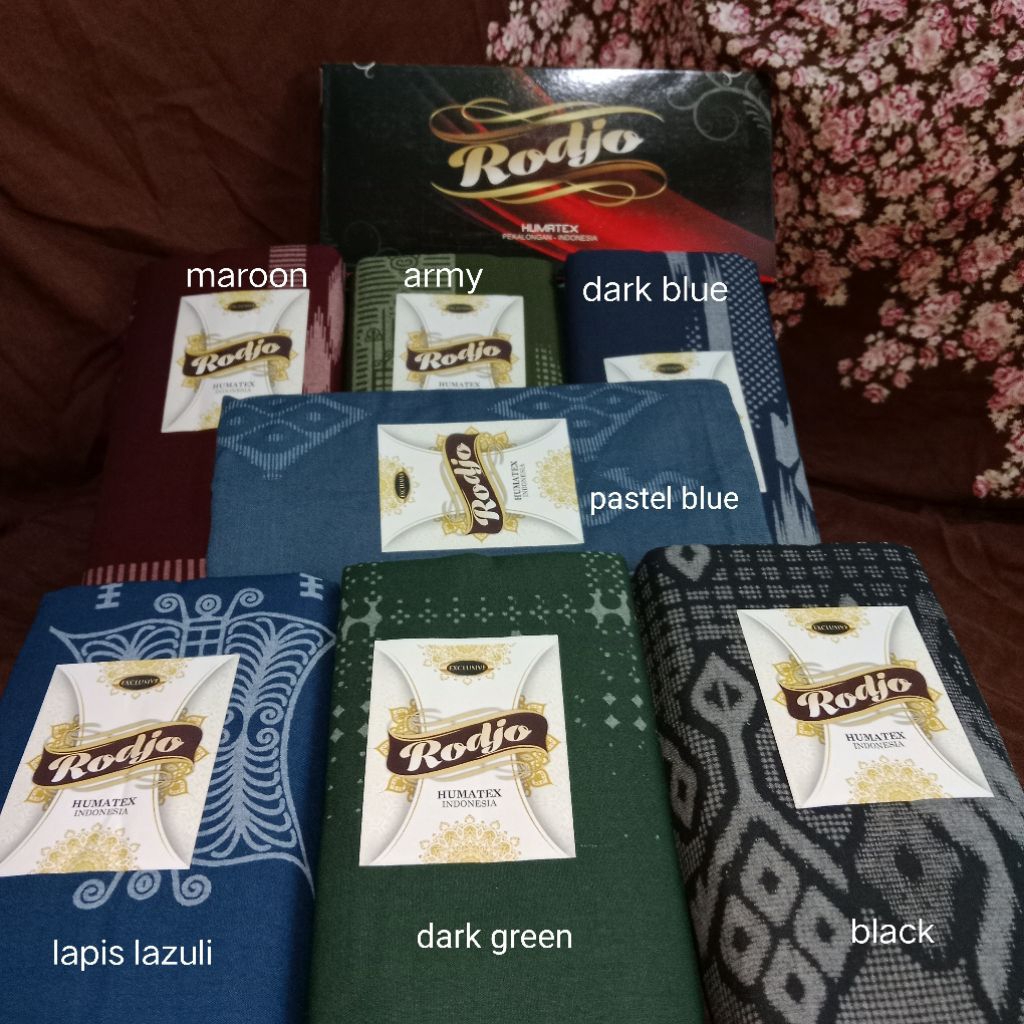 READY STOCK - Sarung Rodjo Tenun Pria Dewasa All Size