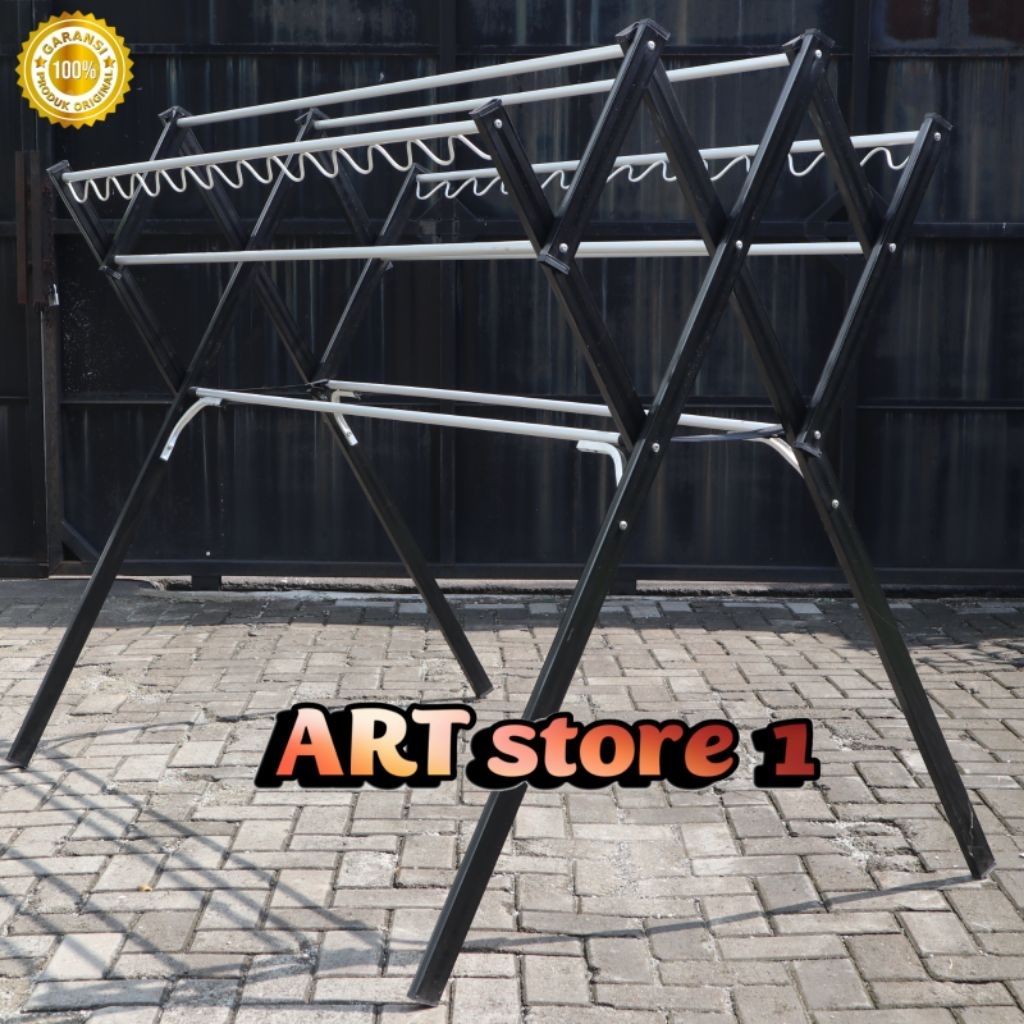 Jemuran baju / Pakaian / Handuk aluminium 180cm