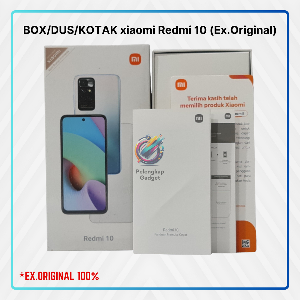 

BOX/DUS/KOTAK xiaomi Redmi 10 (Ex.Original)