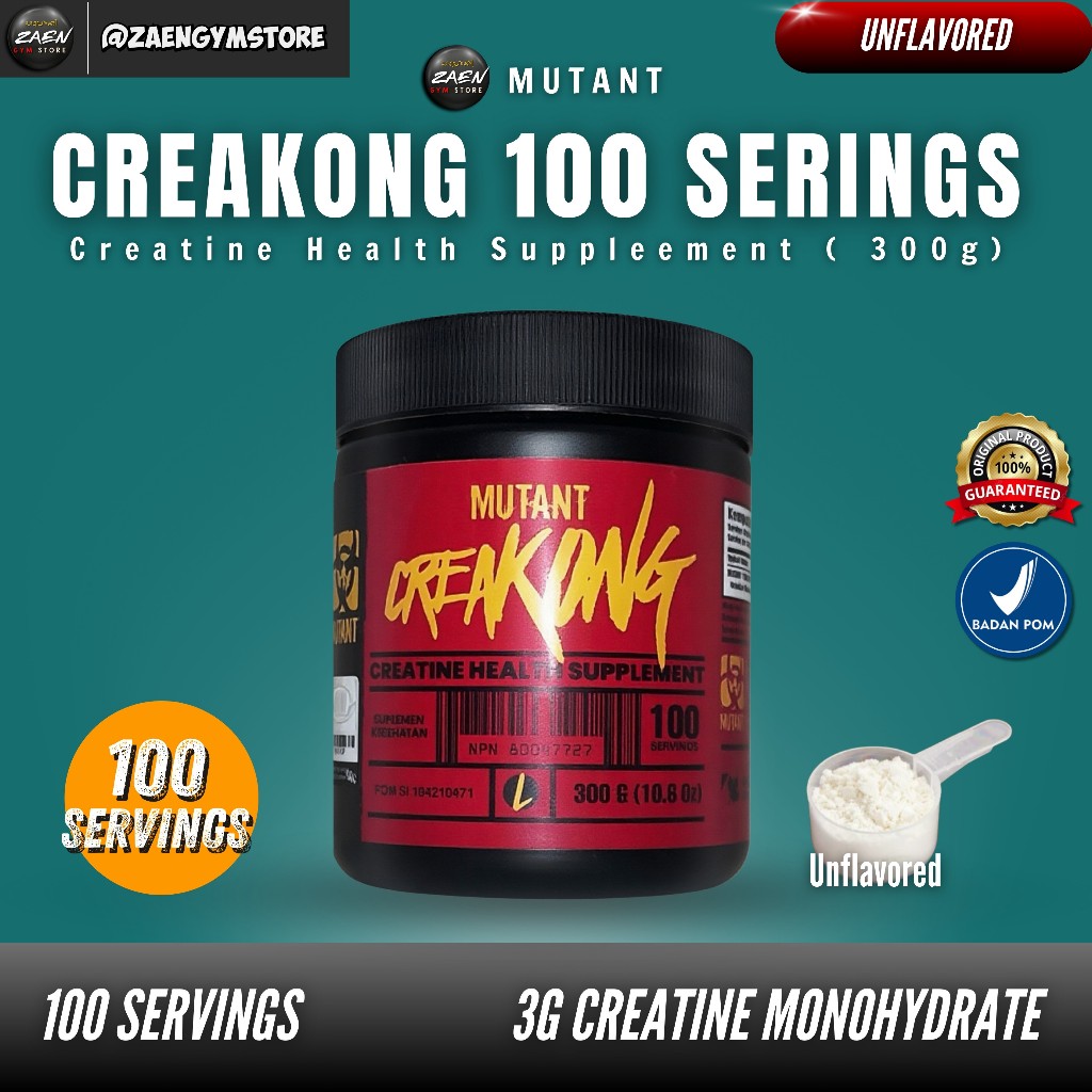 MUTANT CREAKONG 300 GRAM Creatine Monohydrate