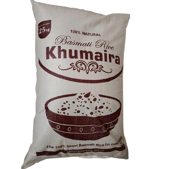 

BERAS BASMATI KHUMAIRA GOLDEN 25KG