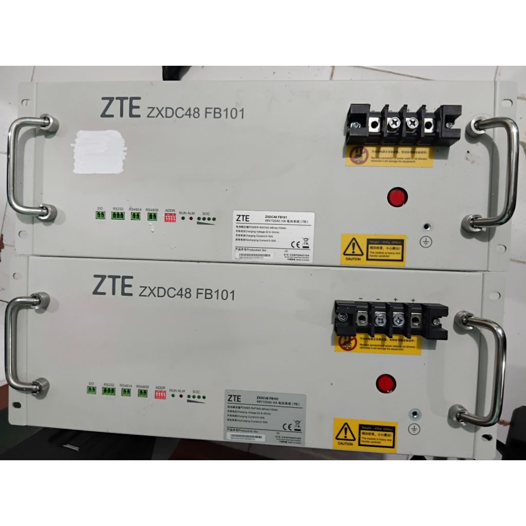 Lifepo4 48V 100Ah ZTE ZXDC48 FB101 FB100C1 BMS Normal