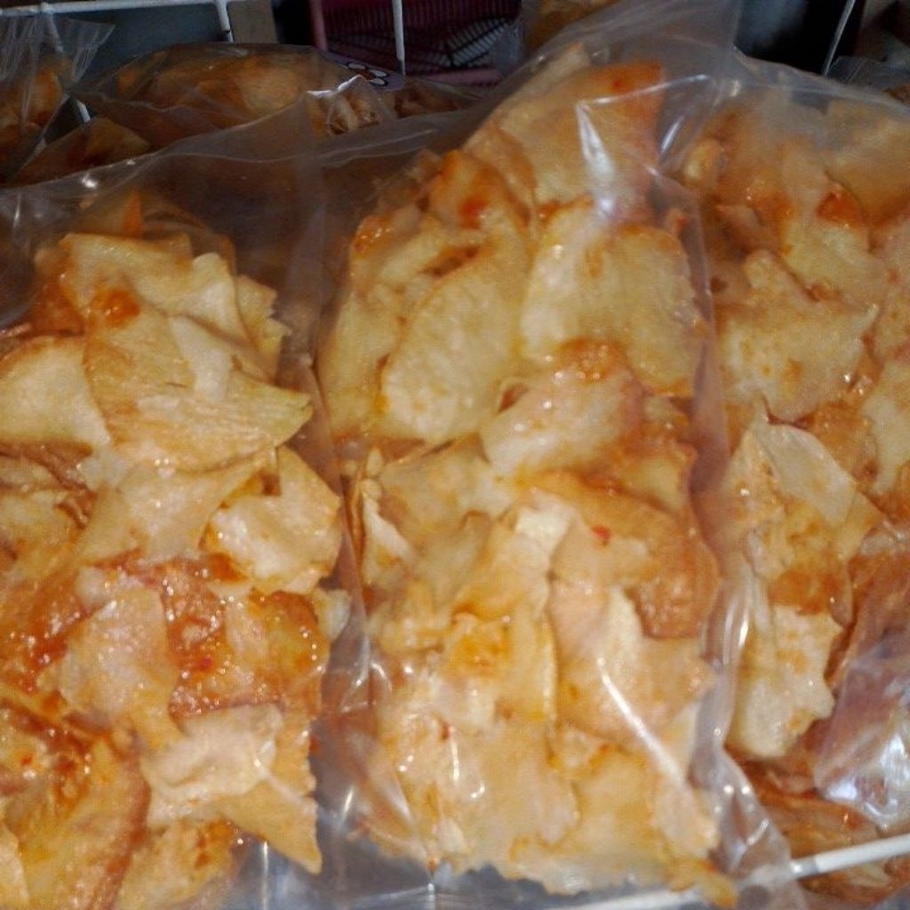 

kripik singkong pedas manis