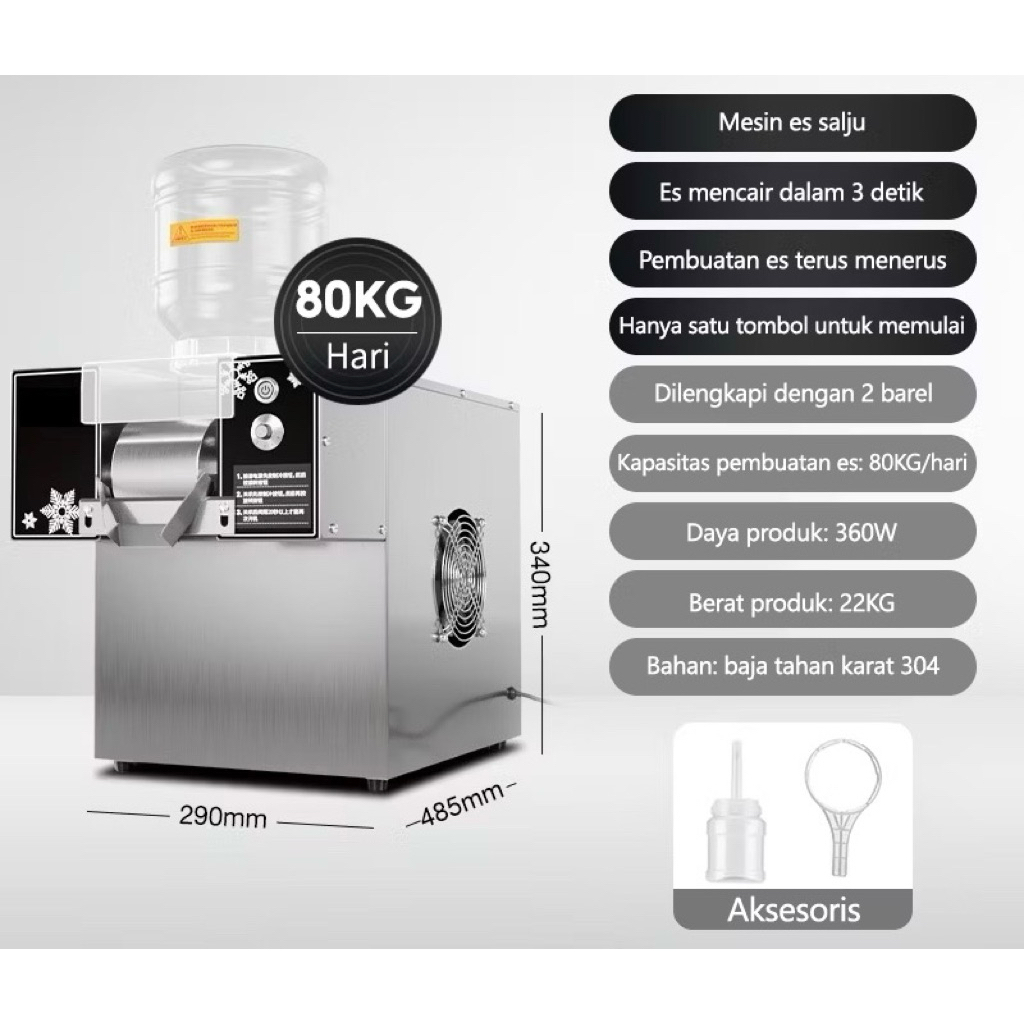 mesin binsoo korea(es serut korea) terbaik di kelas nya