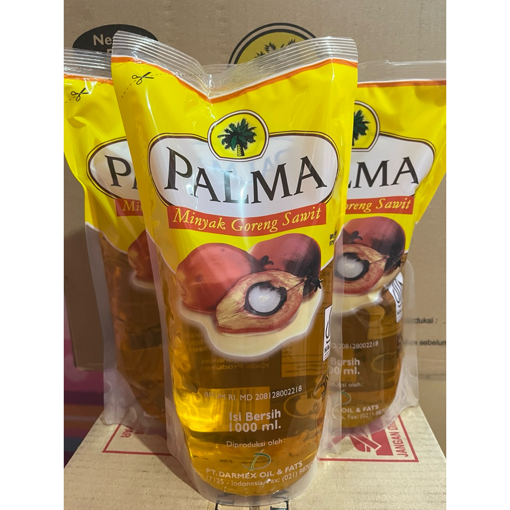 

[TRIPLEPACK] Paket Hemat Minyak Goreng Palma 1L x 3 pouch