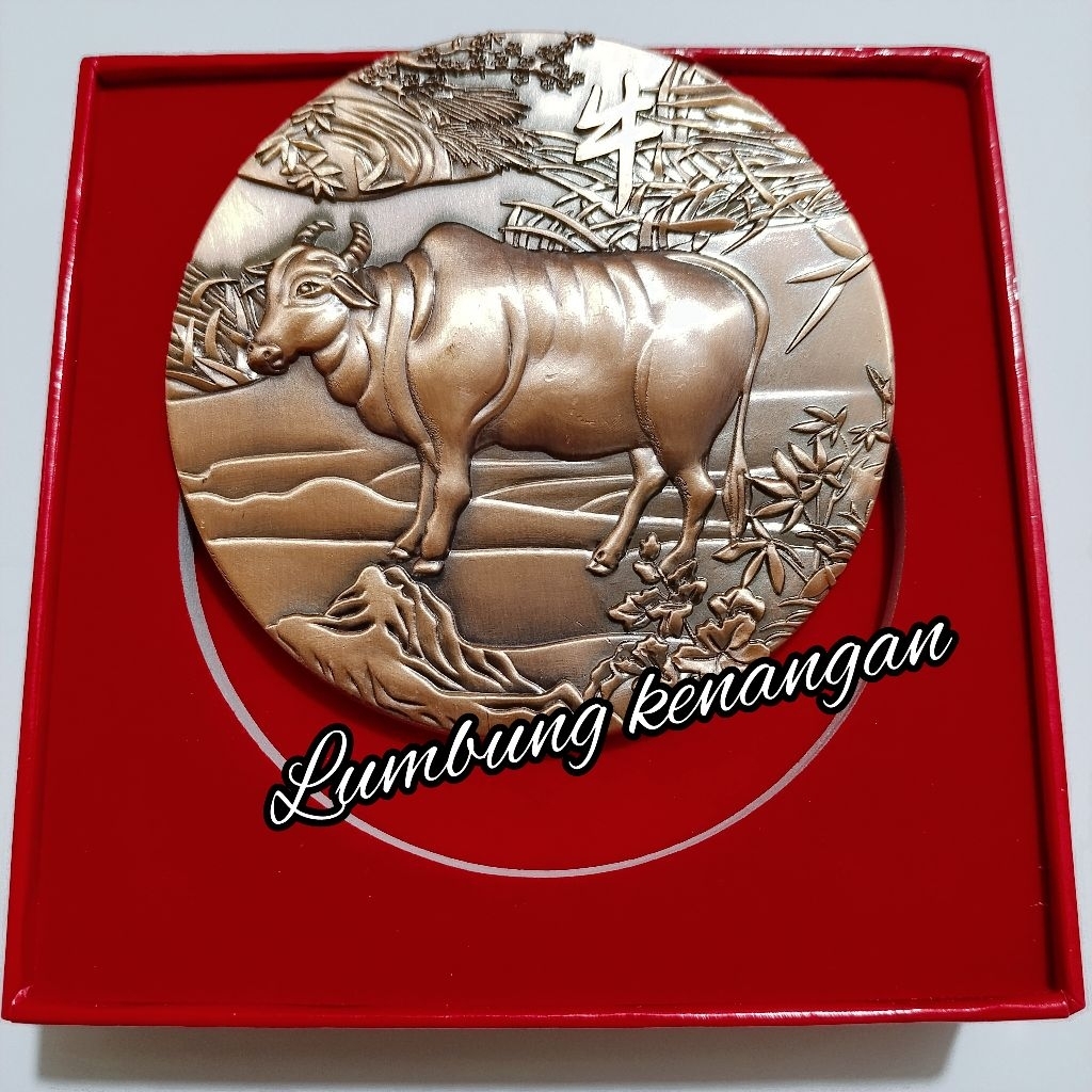 Medali / Koin shio Sapi ukuran jumbo