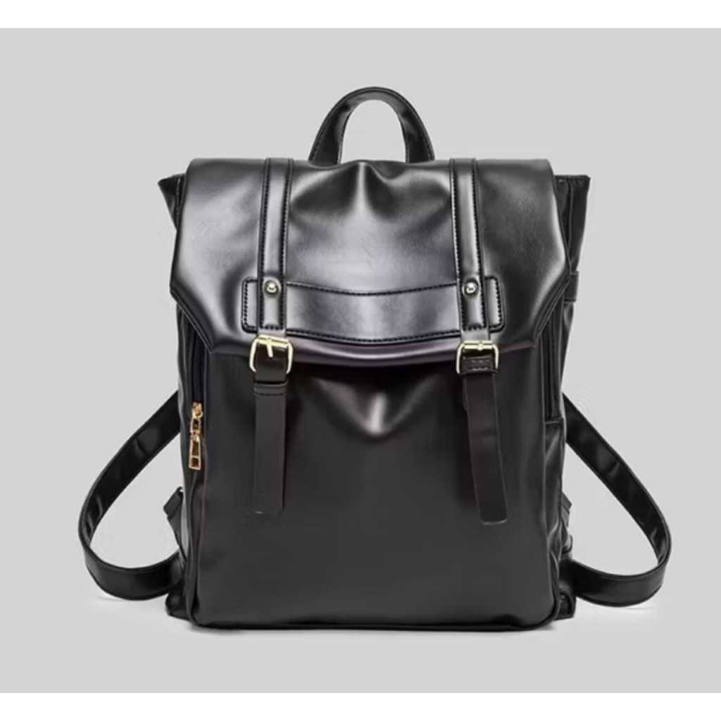 TAS RANSEL WANITA IMPORT KULIT PREMIUM GLOSSY TAS PUNGGUNG WANITA DAN REMAJA