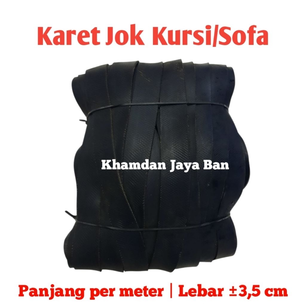 KARET JOK KURSI/SOFA PER METER