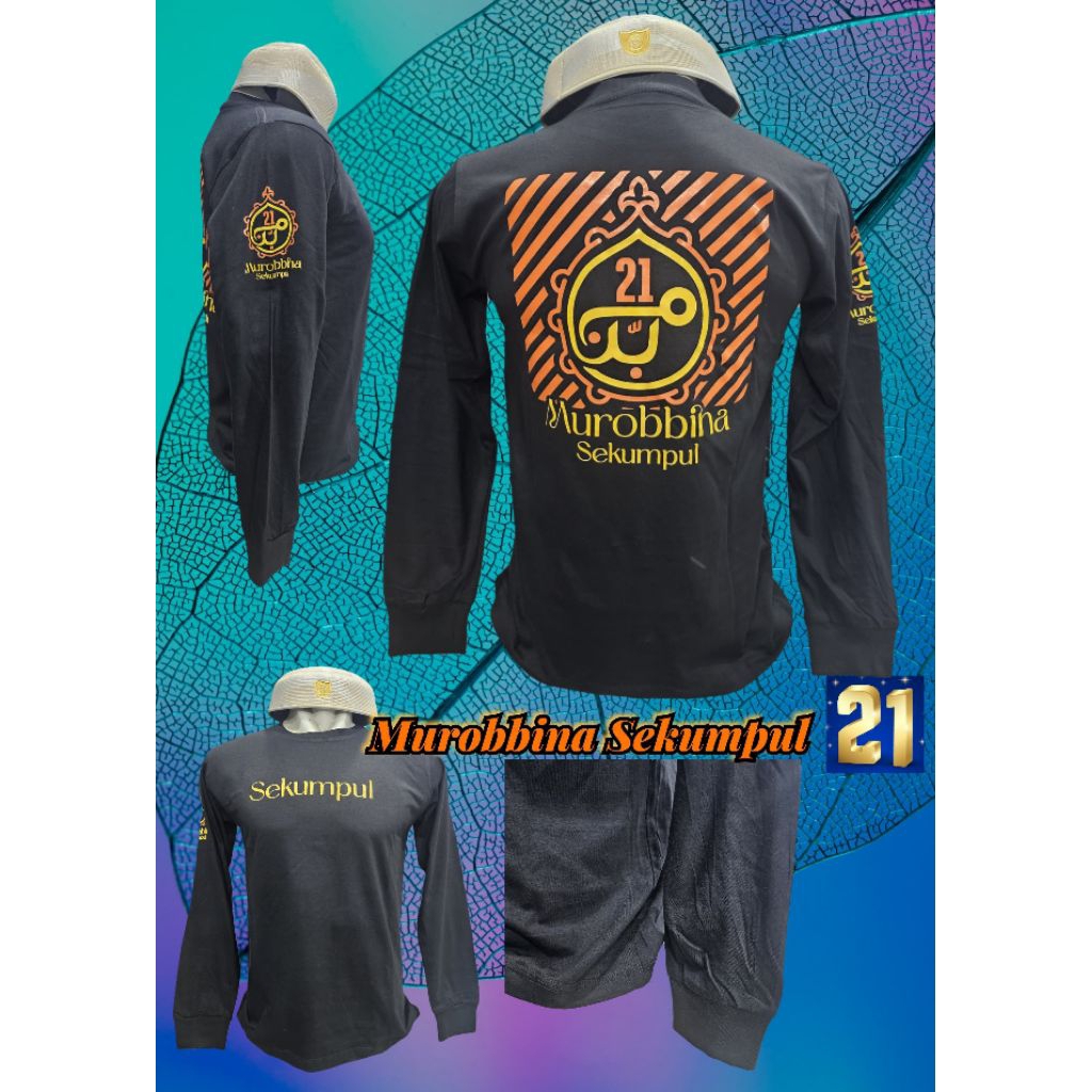 Baju Kaos Haul 21 Sekumpul Murobbina Lengan Panjang 2025 1447