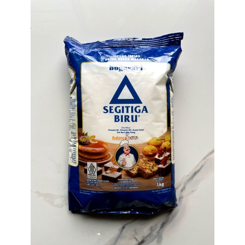 

Tepung Segitiga Biru Kemasan 1kg