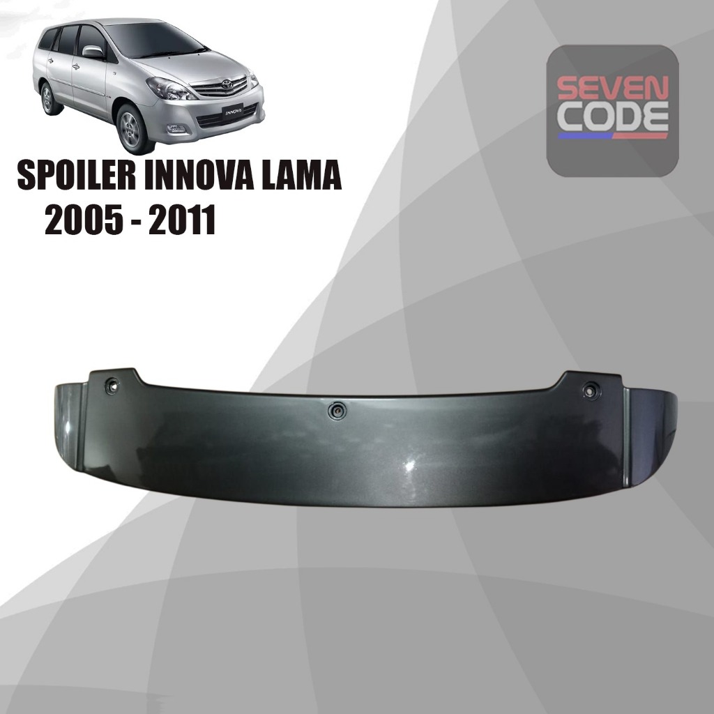 SPOILER INNOVA 2005-2015 PLASTIK WING BAGASI ATAS SPOILER INNOVA 2005-2015 PLASTIK