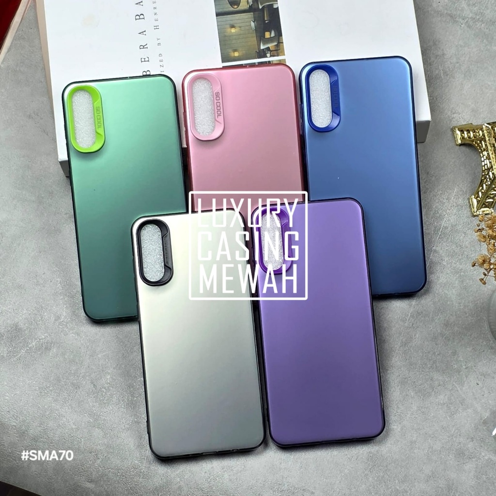 Case Samsung A70 Case IMD Hologram Luxury Case Hybrid Samsung A70