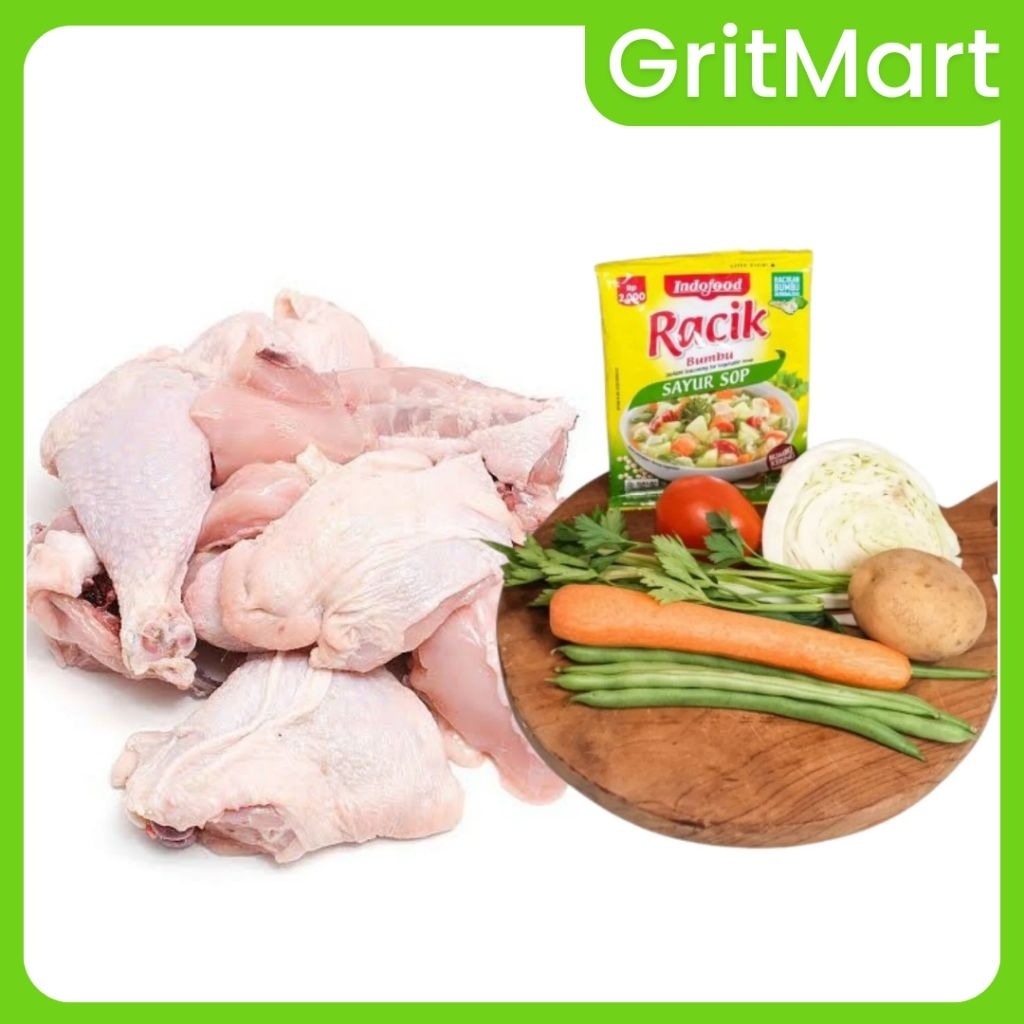 

Paket Masak Hemat Sop Ayam ( Ayam 1 Ekor + Sayur Sop + Racik Sop)