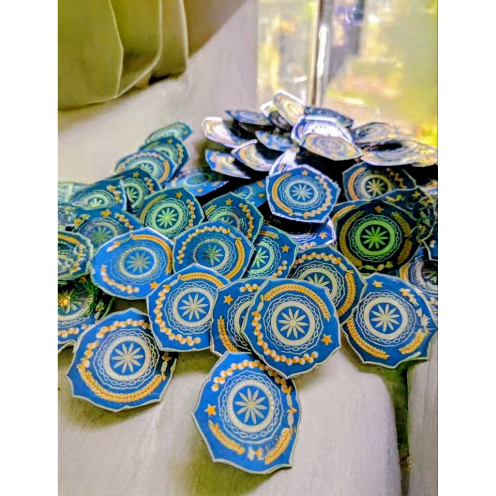 Pin PKK Premium Logo Resin Peniti/Bros Logo Pkk/Lencana Pkk (10)