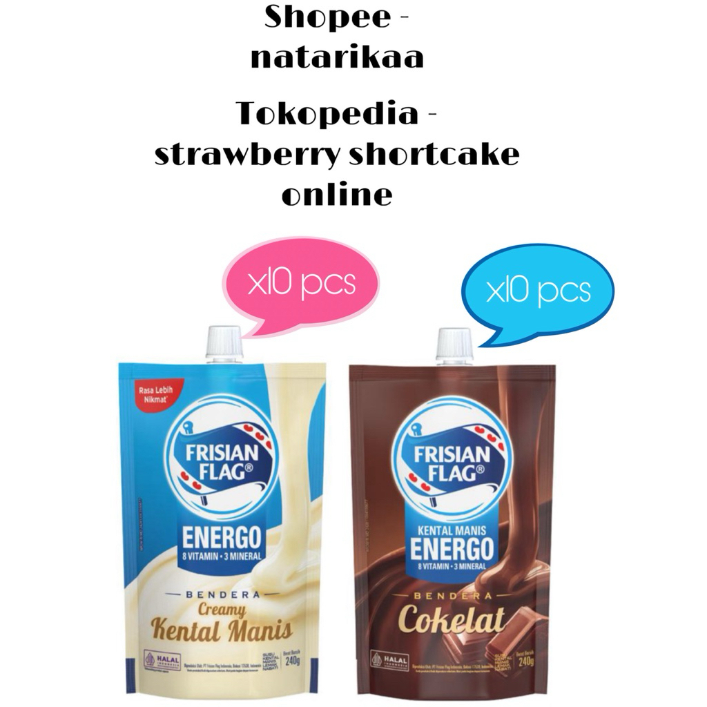 

Frisian Flag Pouch SKM Susu Kental Manis 240g - 1 pc