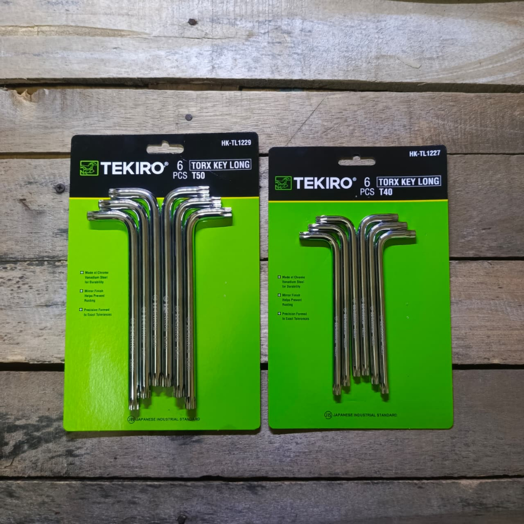 Tekiro kunci l bintang t40 t50 tekiro / konci l bintang pembuka kaliper honda yamaha / kunci cakram