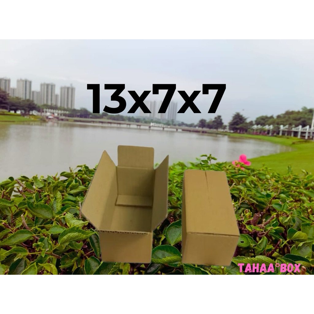 

kardus packing ukuran 13x7x7