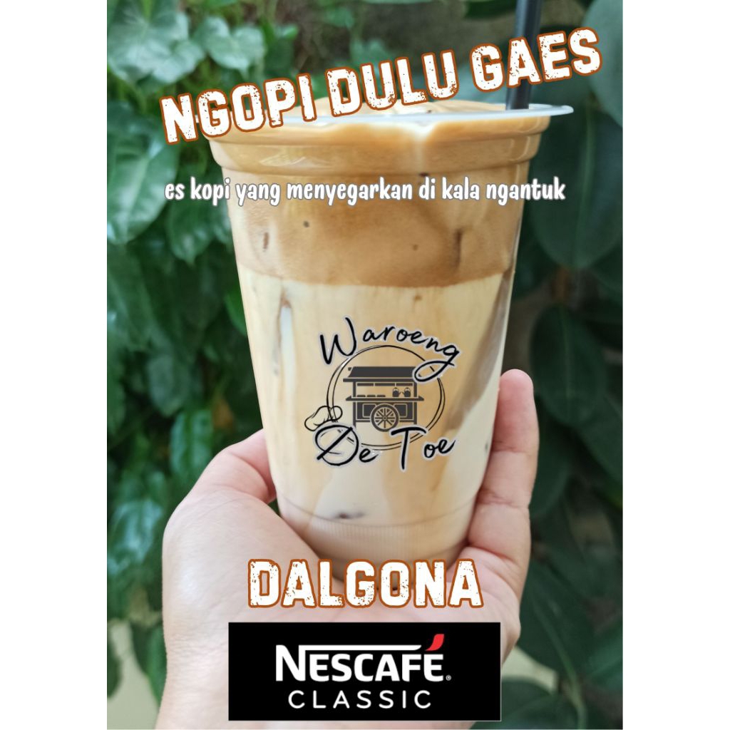 

Dalgona creamy Nescafe