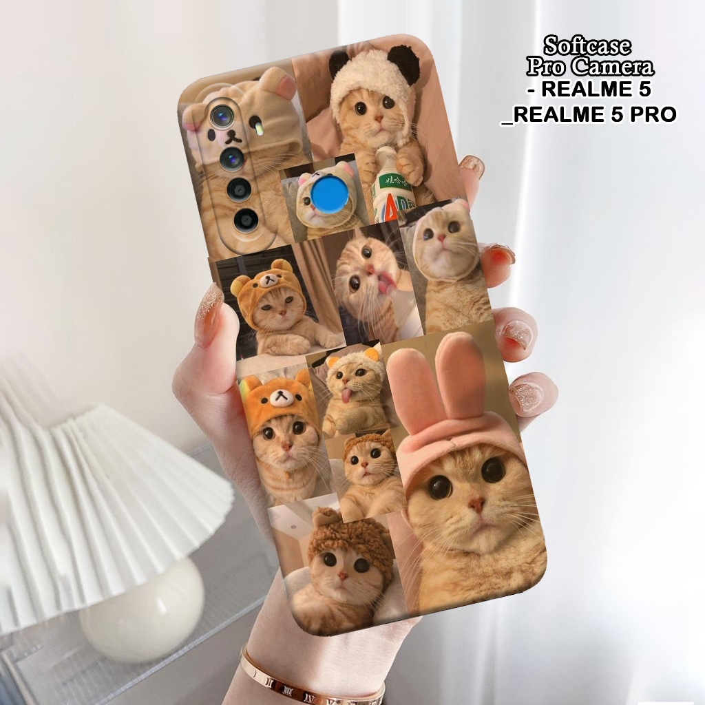 Softcase Realme 5 / 5 Pro - ORORA - Casing Realme 5 - Motif case Aesthetic - Realme - Softcase Realm