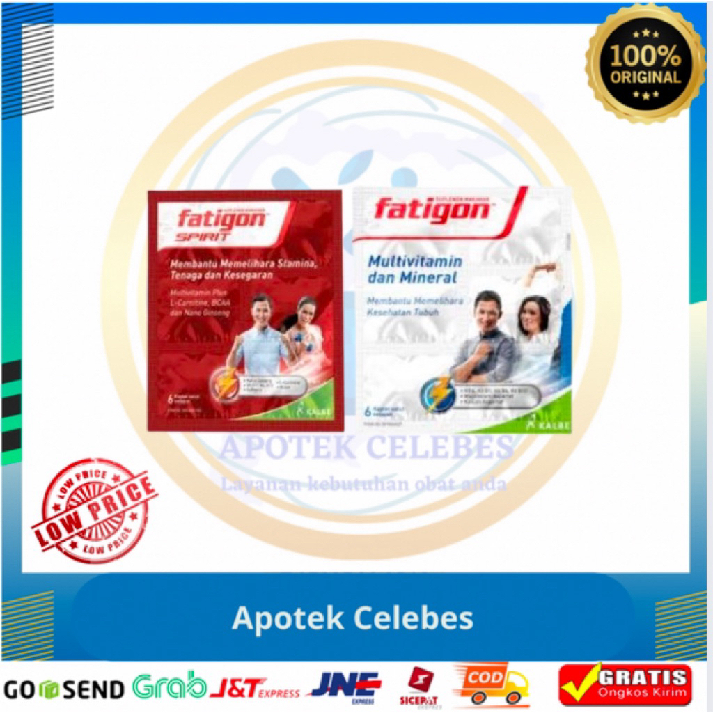 Fatigon multivitamin strip