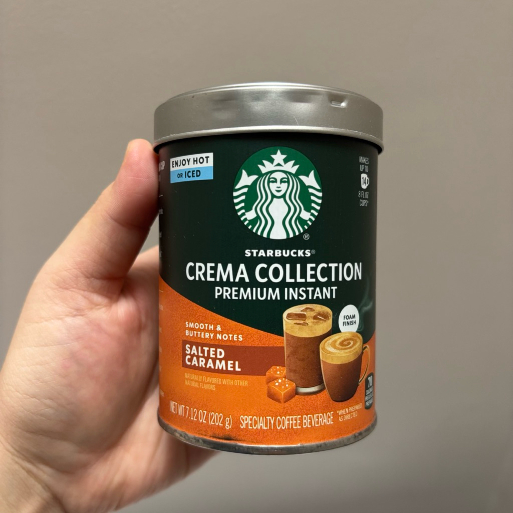 

Ready Starbucks Crema Collection Salted Caramel Premium Instant Coffee