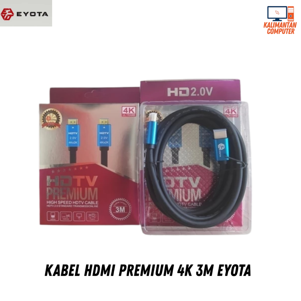 KABEL HDMI PREMIUM 4K 3M EYOTA