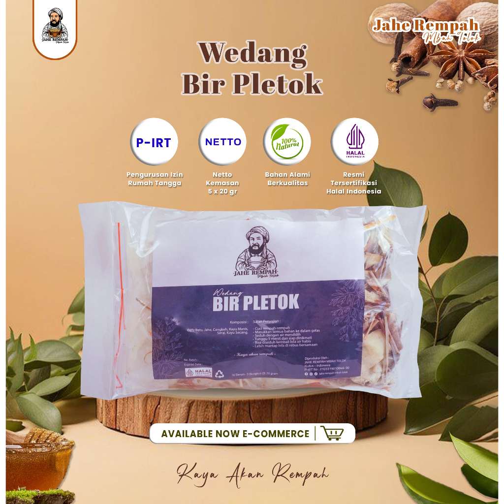 

Wedang Bir Pletok – Hangat Tradisional, Lawan Masuk Angin & Tambah Stamina