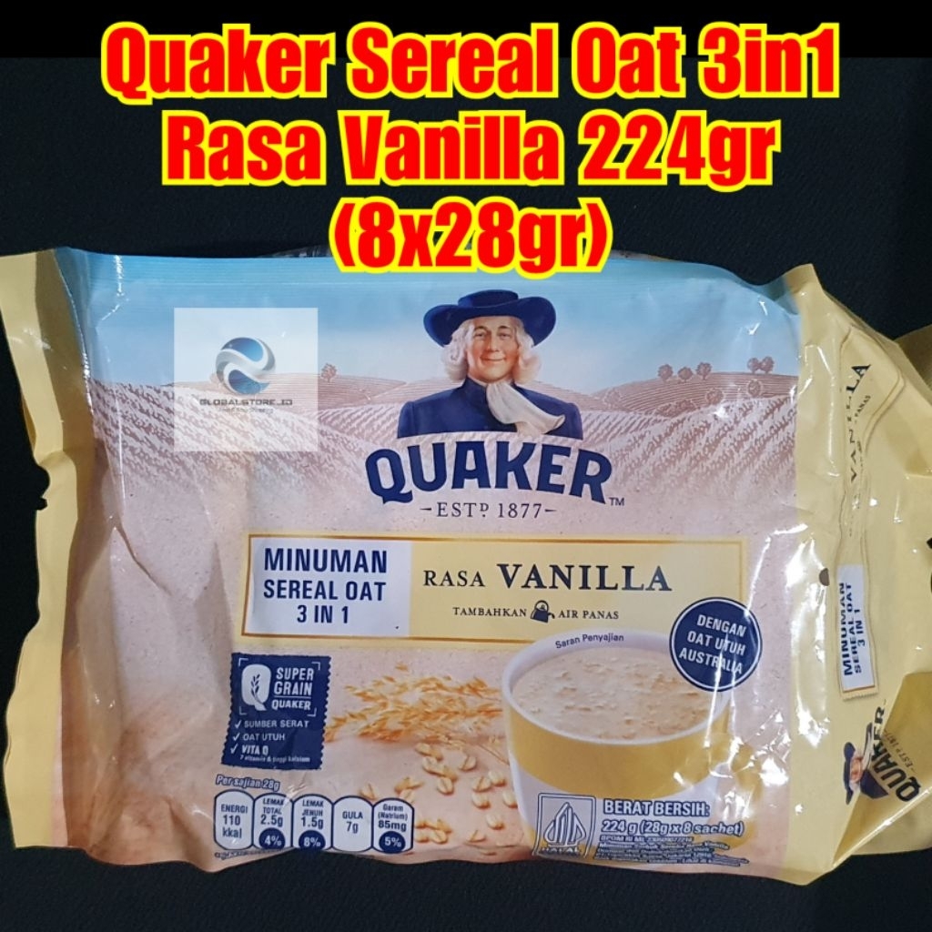 

Quaker Sereal Oat 3in1 224gr