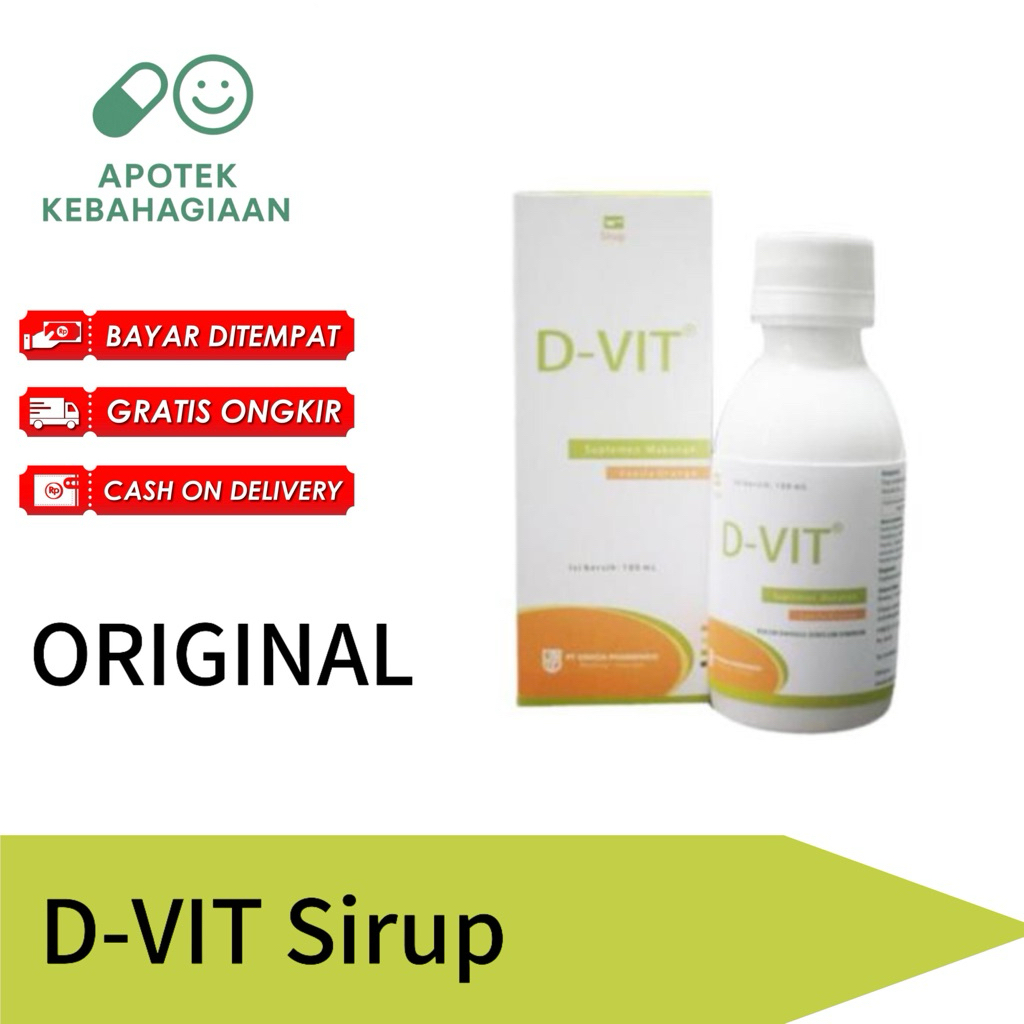 D-VIT Sirup 100ML Vitamin Suplemen Anak