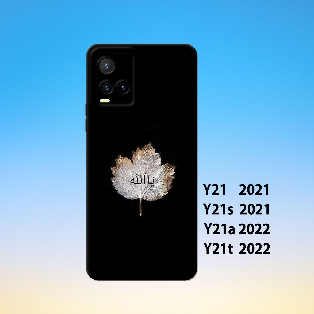 Silikon vivo Y21 ,vivo Y21S ,vivo Y21A ,vivo Y21T _Case Casing Hp Karet Hitam keren Lentur Tebal