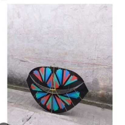 layangan Pegon ceper motif gigi (sudah seting)