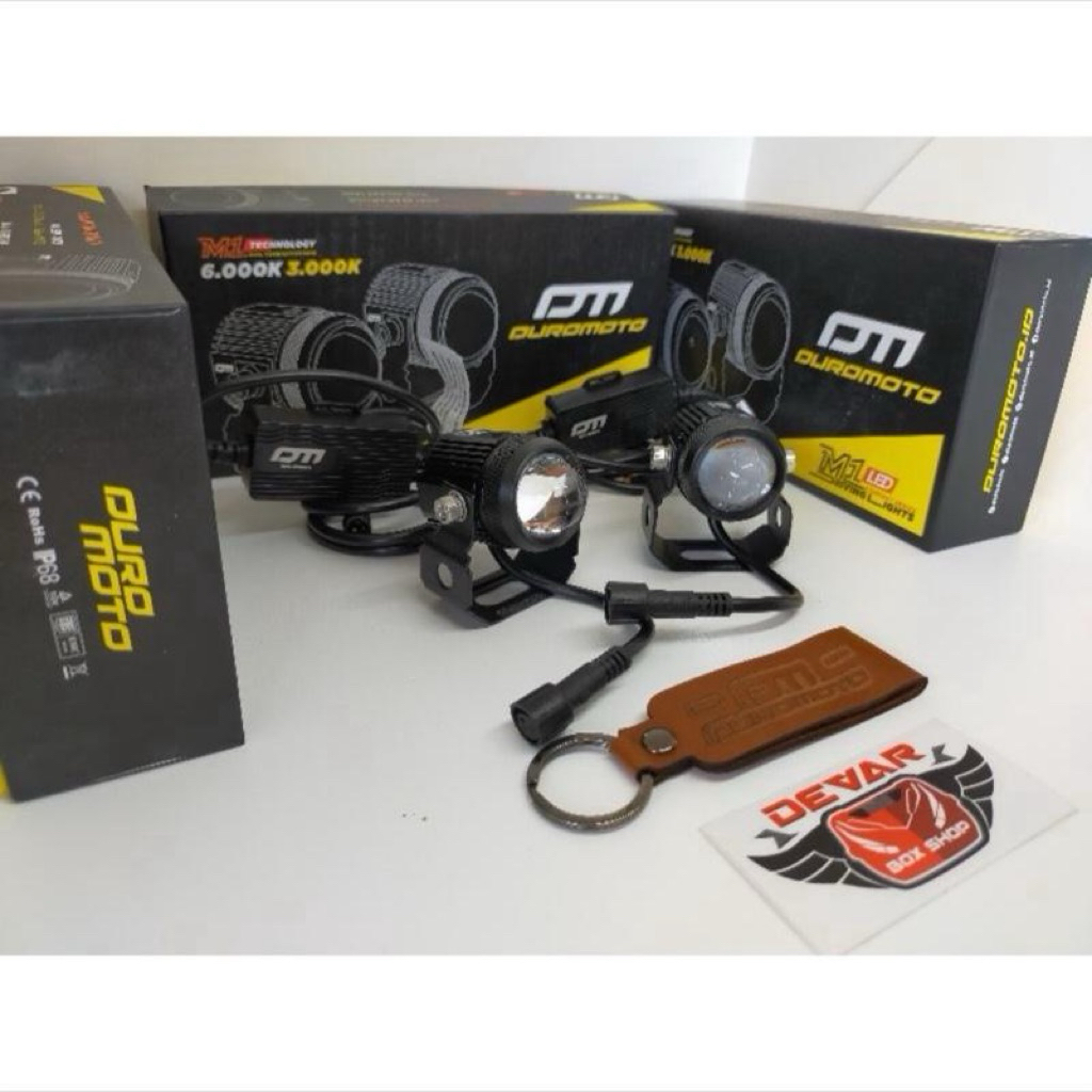Lampu Duromoto M1 Pro / Lampu Tembak Duromoto M1 New Driver / Foglamp Duromoto