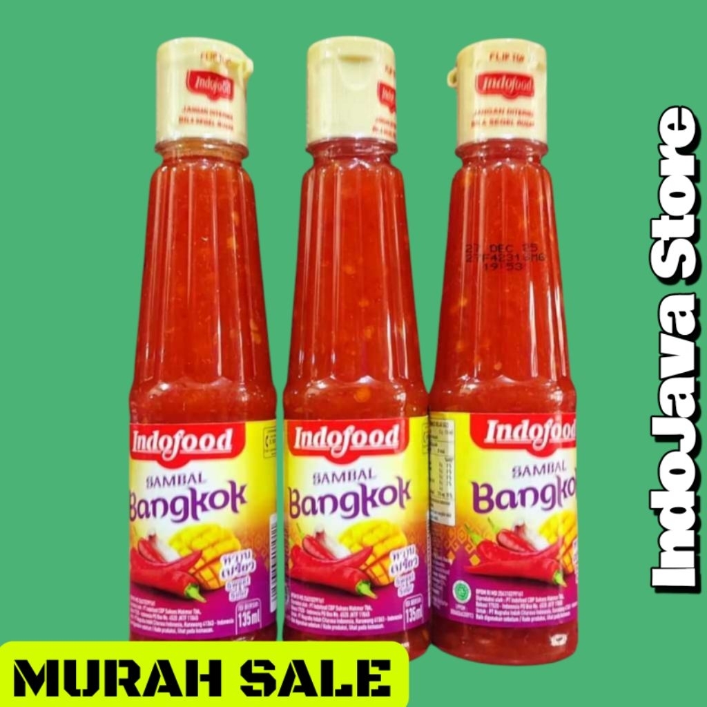 

Saos sambal bangkok indofood 135ml